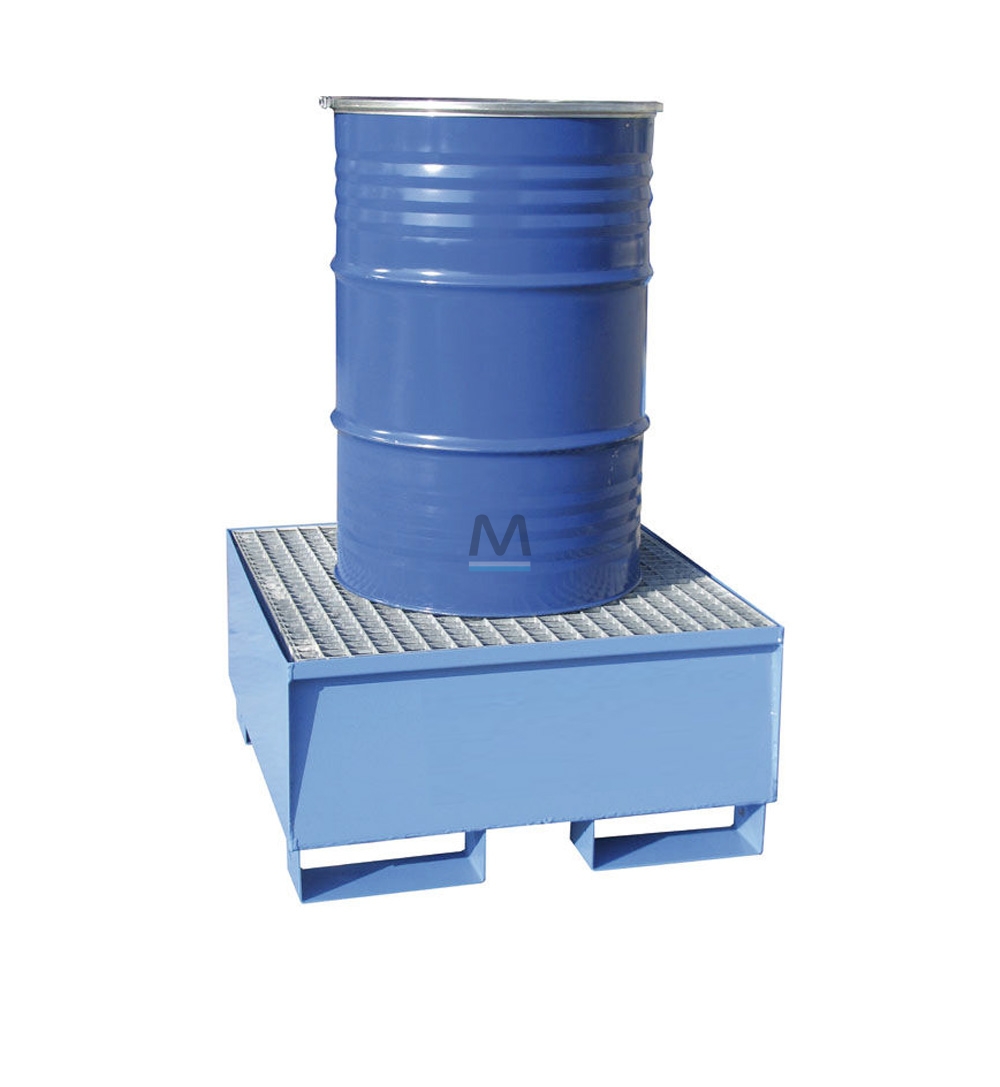 VASCA DI CONTENIMENTO 1 FUSTO IN ACCIAIO VERNICIATO