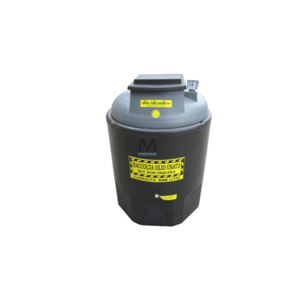Ecoil Duplex Contenitore Per Olio IDRAULICO Esausto Lt. 500