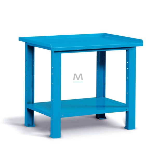 Banco da Lavoro piano in metallo 1Mt