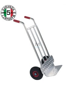 Carrello portacasse in alluminio - portata 200 Kg