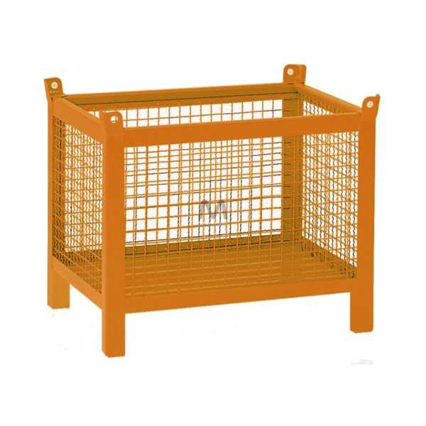 Contenitore in rete a 4 piedi (800 Lx 500 Px 695 H) portata 500 Kg