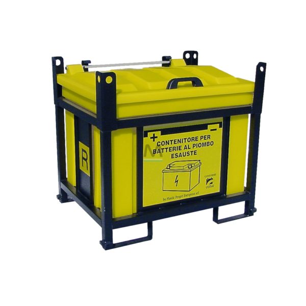 contenitore batterie esauste