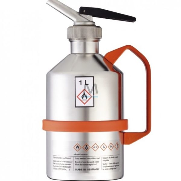 Contenitore di sicurezza per liquidi infiammabili con beccuccio dosatore - 1 Lt