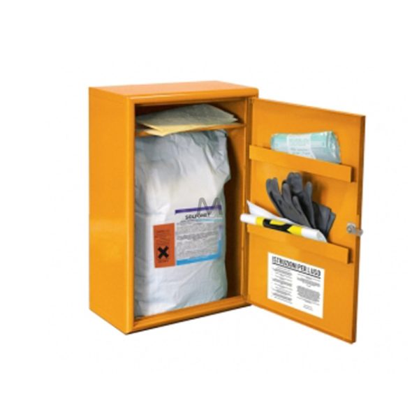 Kit emergenza sverso acido solforico - potere neutralizzante lt.8