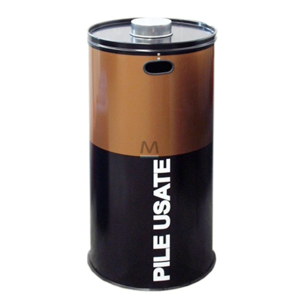 contenitore pile esauste