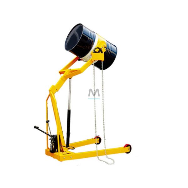 GIRAFUSTI STOCCATORE IDRAULICO PER FUSTI IN METALLO E PLASTICA