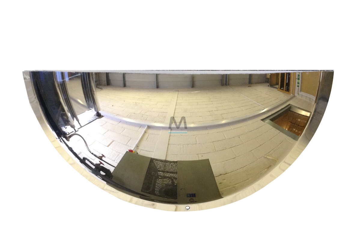 Specchio di sorveglianza ¼ sfera 800x400 mm