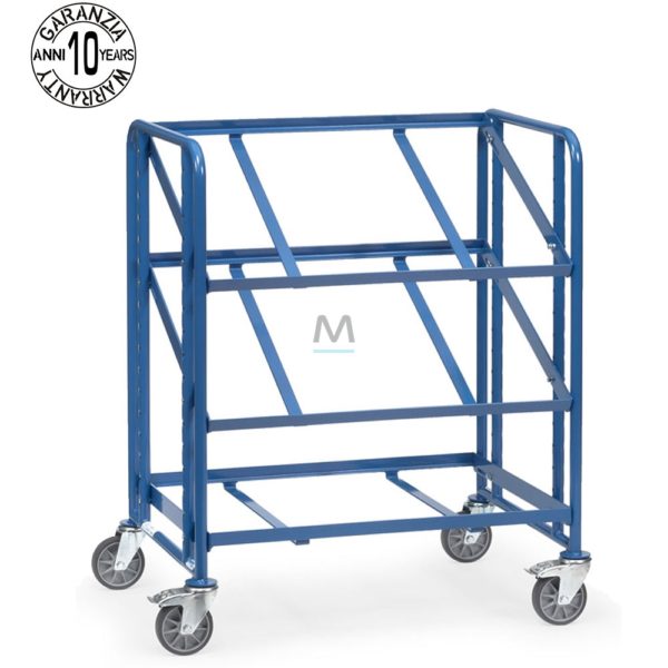 Carrello portamateriale a 3 ripiani dim. 920x630 mm